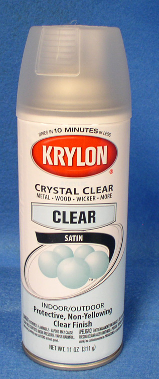 (image for) KRYLON Krylon Clear Acrylic Satin (Toner Enhancer) 11oz. - Click Image to Close