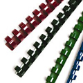 (image for) Plastic Comb Bind 1/4" X 11" 20 Sheet Capacity 1200 Pieces
