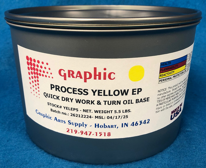 (image for) Process Yellow EP Prevents Marking On Uncoated Paper 5.5 lb.